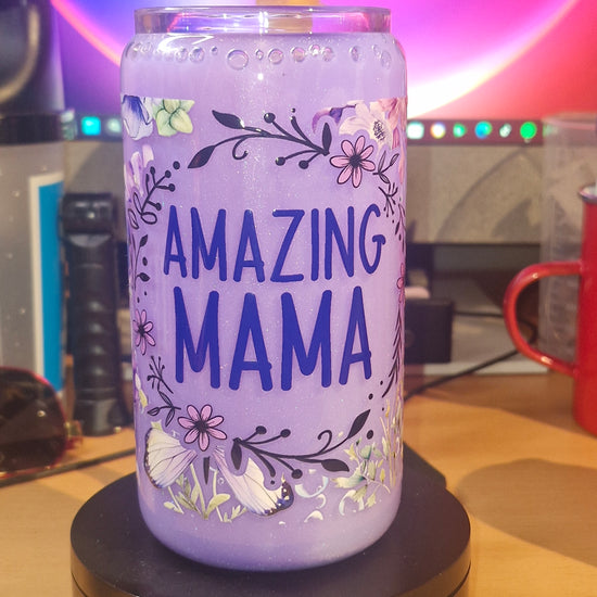 Gepersonaliseerde 16oz Snowglobe drinkbeker