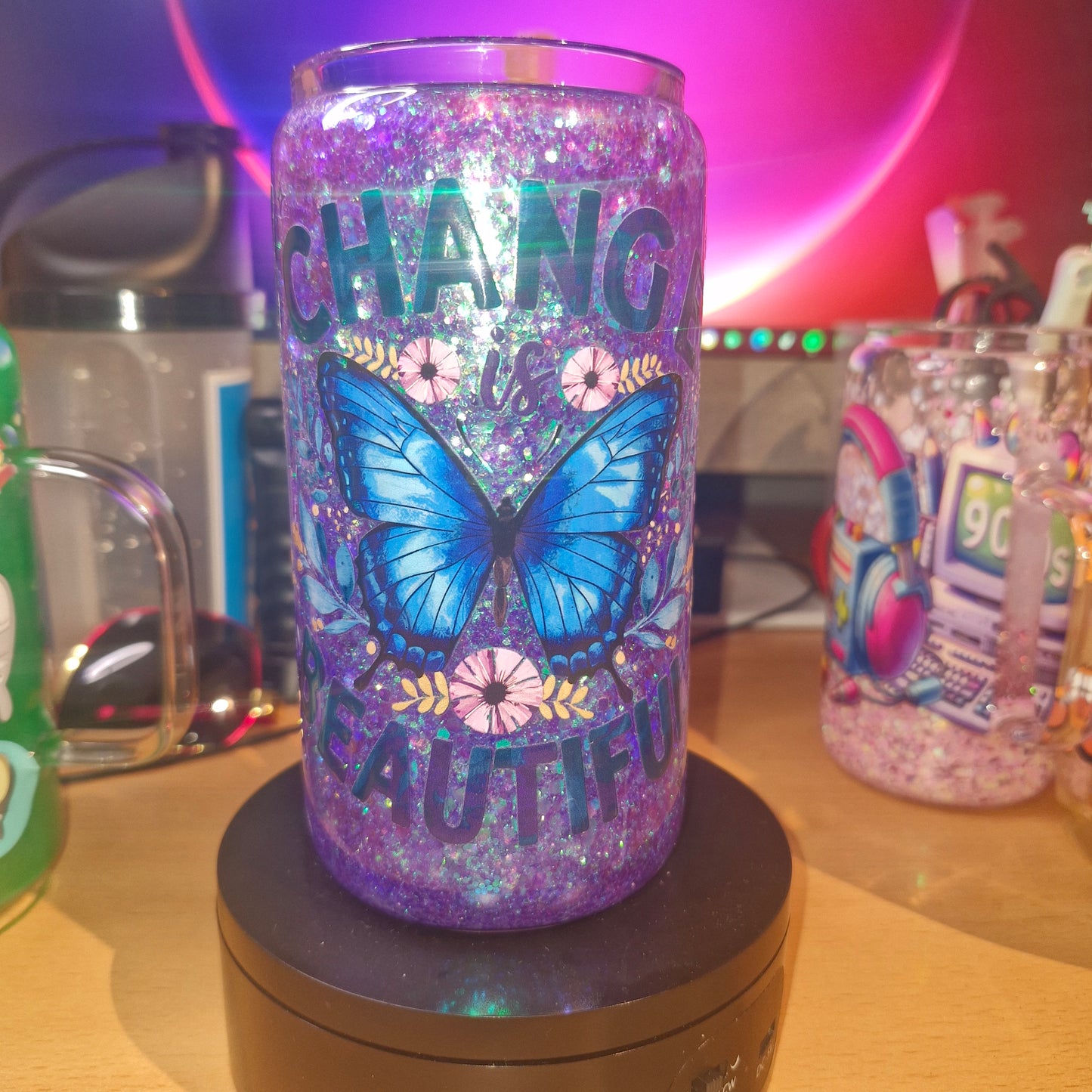 Snowglobe cups 16oz