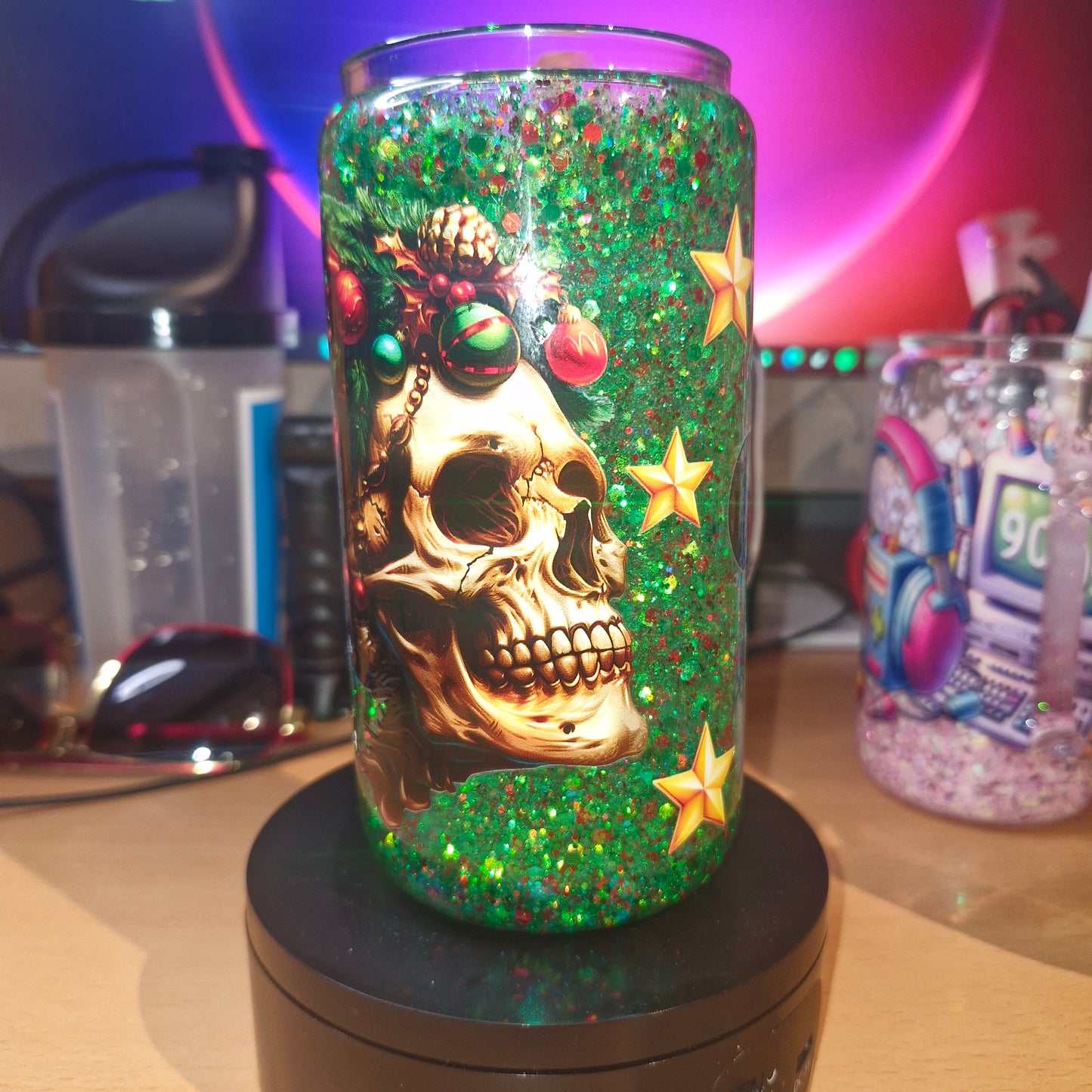Snowglobe cups 16oz