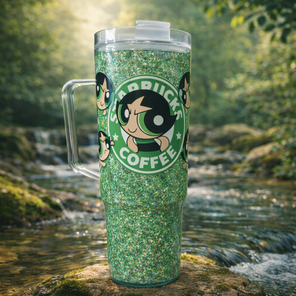 Gepersonaliseerde 40oz Snowglobe drinkbeker